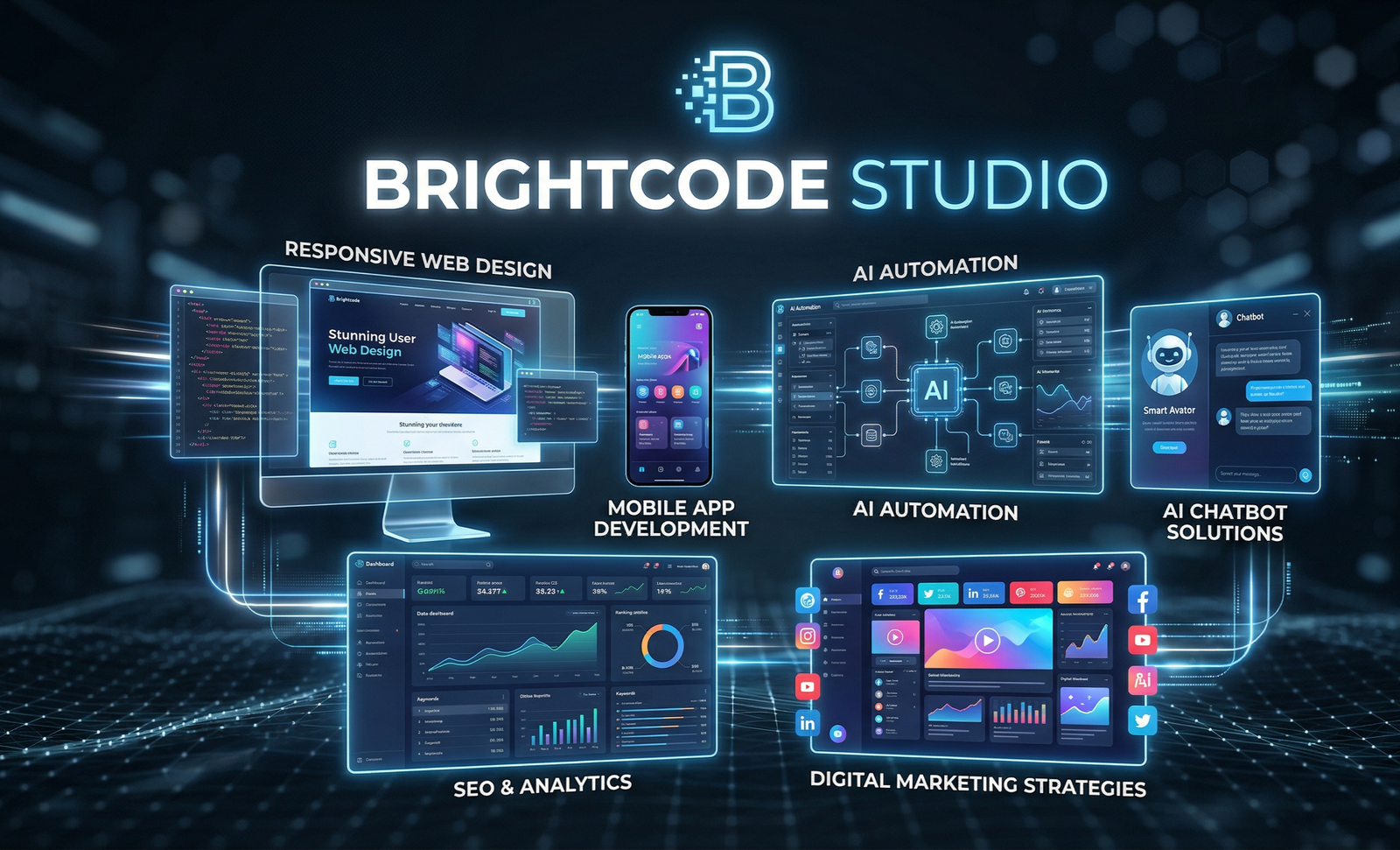 BrightCode Studio Project Showcase